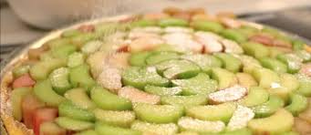 Cuisine La Tarte A La Rhubarbe De Jean Francois Piege Tarte Rhubarbe Rhubarbe Recette Tarte Rubarbe