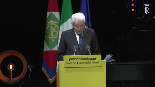 Mattarella: pensiero unico è oppressione, dialettica preziosa