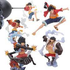 One piece is the story of monkey d. One Piece Figure Gear 4 Monkey D Luffy The Straw Hat Pirates Luffy Figure One Piece