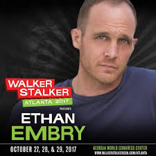 GUEST ANNOUNCEMENT Ethan Embry (Carter, The Walking Dead
