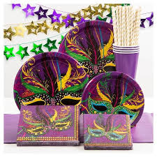 Even if you're not having people over, you can cheap mardi gras beads are everywhere on fat tuesday, but it's fun to make homemade beads for necklaces and other jewelry crafts. Mardi Gras Party Supplies Collection Target