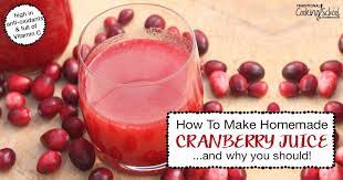 How To Make Cranberry Juice At Home Only 4 Ingredients Recipe Homemade Juice Cranberry Juice Cranberry Juice And Vodka