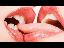Image result for Two women tongue kissing