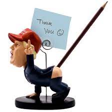 8 pocket desktop business card holder clear acrylic countertop stand displa,dy. Trump Pen Holder Desk Decor Pen Insertion With Business Card Holder Shaking Head Cartoon Doll As Gift Funny Pen Holders Aliexpress