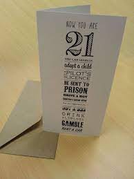 I hope this list of 21st birthday gift ideas sparked some inspiration for your next shopping trip. 21st Birthday Card Now Youre 21 By Amandawishartdesign On Etsy 3 50 21st Birthday Cards Birthday Cards 21st Birthday