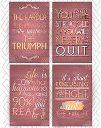 Some fight for love, some fight for territory, and some fight for what they believe in. Throwback Traits Motivational Inspirational Fighter Quotes Posters Motivational Wall Art And Wall Decals Great Home Or Office Decor Cancer Awareness And Courageous Posters Set Of Four 11x17a A I Amazon Co Uk Welcome