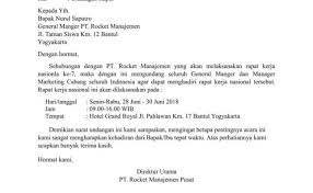 Namun, format penulisan surat undangan tidak resmi tetaplah seperti surat undangan pada umumnya. Contoh Surat Undangan Formal Perusahaan Cute766