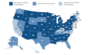 States With 529 College Savings Plan Options Eligible For State Income Tax  Deduction Or Credit