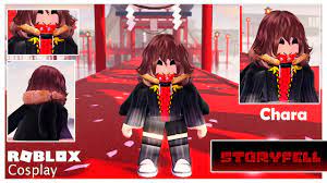 Roblox Storyfell Chara Cosplay - YouTube