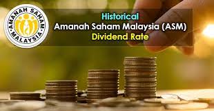 Berapa jumlah kenaikan dividend bonus amanah saham bumiputera (asb) dan nasional (asn) tahun 2020. Amanah Saham Malaysia Asm Dividend History Misterleaf