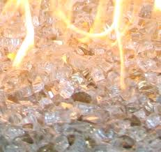 An exquisite blend of amber, bronze reflective, copper reflective, chestnut, gold reflective, diamond free shipping on orders of 20 lbs or more. 1 4 Gold Reflective Fire Glass 10 Lbs Unit Fireboulder Com Natural Stone Fire Pits Fireplaces And More