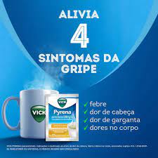 Cha Para Gripe Vick Pyrena Sabor Mel E Limao 5g Drogarias Pacheco