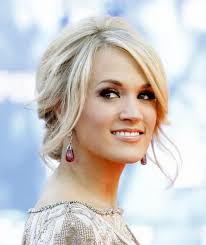 Carrie Underwood Messy Updo Hairstyle Hair Styles Medium Hair Styles Long Hair Styles
