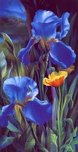 Cicekli Desenlerden Yapilmis En Guzel 20 Tablo In 2020 Flower Painting Flower Art Art