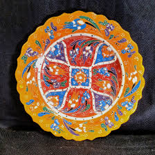 Maybe you would like to learn more about one of these? Hand Painted Turkish Iznik Floral Pattern 7 25 Inch Ceramic Plate