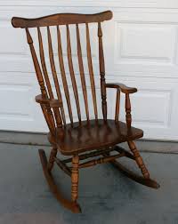 yard rocking chair makeover
