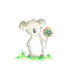 Kevin The Koala Paint Paper Studio Kids Canvas Painting Kids Canvas Koala