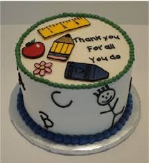 Teacher Appreciation Female Teacher Birthday Cake For Teacher Teacher Appreciation Teacher Cakes Teachers Day Cake School Cake