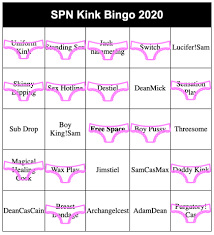 2020 Kink Bingo Masterlist – @negans-lucille-tblr on Tumblr