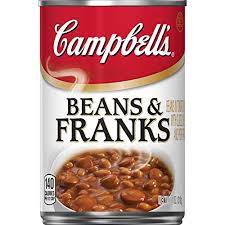 Beans and hot dogs with 13 g of protein per serving. Amazon Com Campbell S Beans Franks 11 Oz Can Pack Of 12 Grocery Gourmet Food