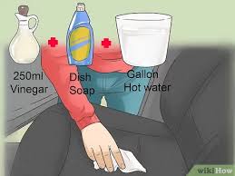 There is no need to buy commercial cleaners to clean the upholstery you can make your own cleaner at home. 3 Ways To Clean Cloth Car Seats Wikihow