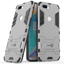 The oneplus 5t case from kugi is similar to topace's described above. Coveron Oneplus 5t Case Shadow Armor Series Hybrid Kickstand Phone Cover Walmart Com Walmart Com