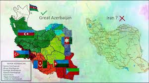 Located at the crossroads of eastern europe and western asia, it is bounded by the caspian sea to the east. Guney Azerbaycan South Azerbaijan Is Not Iran Youtube