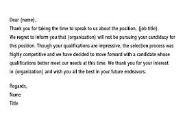 Whether your letter is being read by hr or the hiring manager directly, there are several important boxes you must tick. 15 Job Rejection Letter Samples Examples How To Write