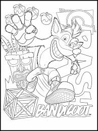 Facebook is showing information to help you better understand the purpose of a page. Crash Bandicoot Printable Coloring Pages 3