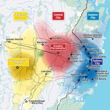 The city has huge dimensions: Three City Map Of Greater Sydney Abc News Australian Broadcasting Corporation