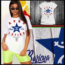 Puerto rico flag ribbon collected by george hench at the 1904 world's fair.jpg 2,785 × 1,990; Puerto Rican T Shirt Afro Boricua Afro Latina Afro Puerto Etsy
