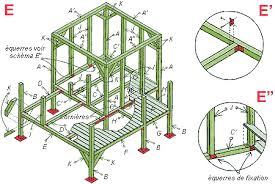 Plan Cabane Enfants Piloti Plan Cabane Enfant Plan Cabane Cabane Bois