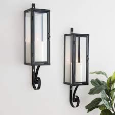 Candle wall sconces for outdoor use should ideally coordinate with existing landscaping elements so choosing neutral fixtures is ideal. 87 Deco Ideas Wall Candles Candle Mirror Candle Holder Wall Sconce