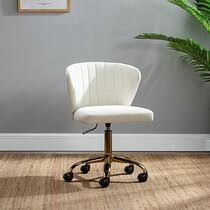 2020 popular 1 trends in home & garden, furniture, home improvement, mother & kids with desk chair leg and 1. White Gold Office Chairs Desks Free Shipping Over 35 Wayfair