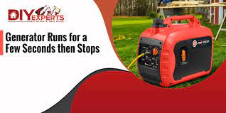 The generator only has 101 hours run time. Fixed Generator Runs For A Few Seconds Or Minutes And Stops