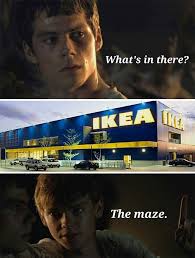 Ikea Jokes Maze Runner Funny Maze Runner Maze Runner Trilogy
