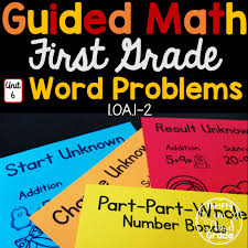 Grade 1 math word problems with addition and subtraction author: 1st Grade Guided Math Unit 6 Word Problems Thrifty In Third Grade