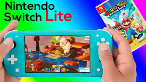 Mario Rabbids Kingdom Battle Nintendo Switch Lite Gameplay Youtube
