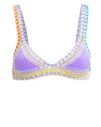 Aura Triangle Bikini Top Intermix