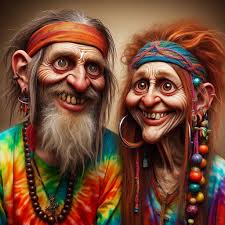 Nostalgic Memories of Hippie Culture and VW Buses