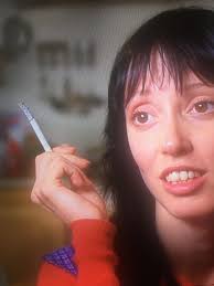 Vertel me alsjeblieft dat ik niet de enige ben die altijd al is gestoord  door hoe lang de as op de sigaret van Shelley Duvall is. Ze beweegt hem  zelfs heen en