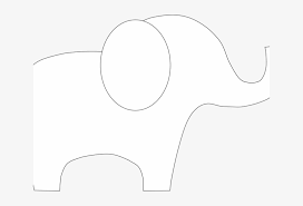 Download Trunk Clipart Elephant Head Baby Elephant Templates Free Free Transparent Png Download Pngkey