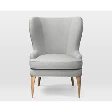 west elm owen wing chair 639 liked on polyvore featuring home furniture chairs accent chairs chair living room chairs modern upholstered swivel chairs