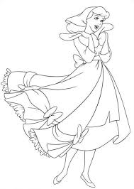 Ausmalbilder 2 Von Cinderella Aschenputtel