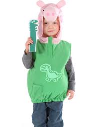 Child George Pig Costume Peppa Pig Halloween Costume Pig Costumes Toddler Costumes