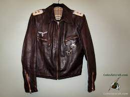 Authentic Luftwaffe Wwii Oberst Fighter Pilot S Leather Jacket Iron Cross 1st Class A Photo On Flick Jackets Men Fashion Pilot Leather Jacket Leather Jacket