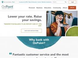 Onpoint community credit union today announced the onpoint signature visa® with cash back rewards*, a new credit card that offers members who qualify for onpoint bundle rewards** 2. Onpoint Cu Login Credit One