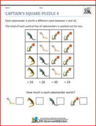 Make math easy for children by unlocking the wealth of resources for grade 4. Captain S Square Puzzle 4 4th Grade Math Puzzles Maths Puzzles Preschool Math Worksheets Free Math