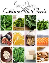 Non Dairy Calcium Rich Foods Foods With Calcium Calcium Rich Foods Food