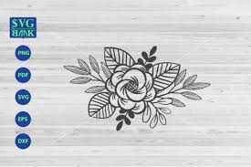 In free cut files svg on november 27, 2018. 27 Flowers Dxf Designs Graphics
